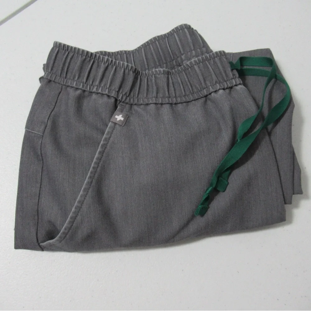 Figs Technical Collection Gray Tansen Jogger Scrub Pants Men’s Size Medium Tall
